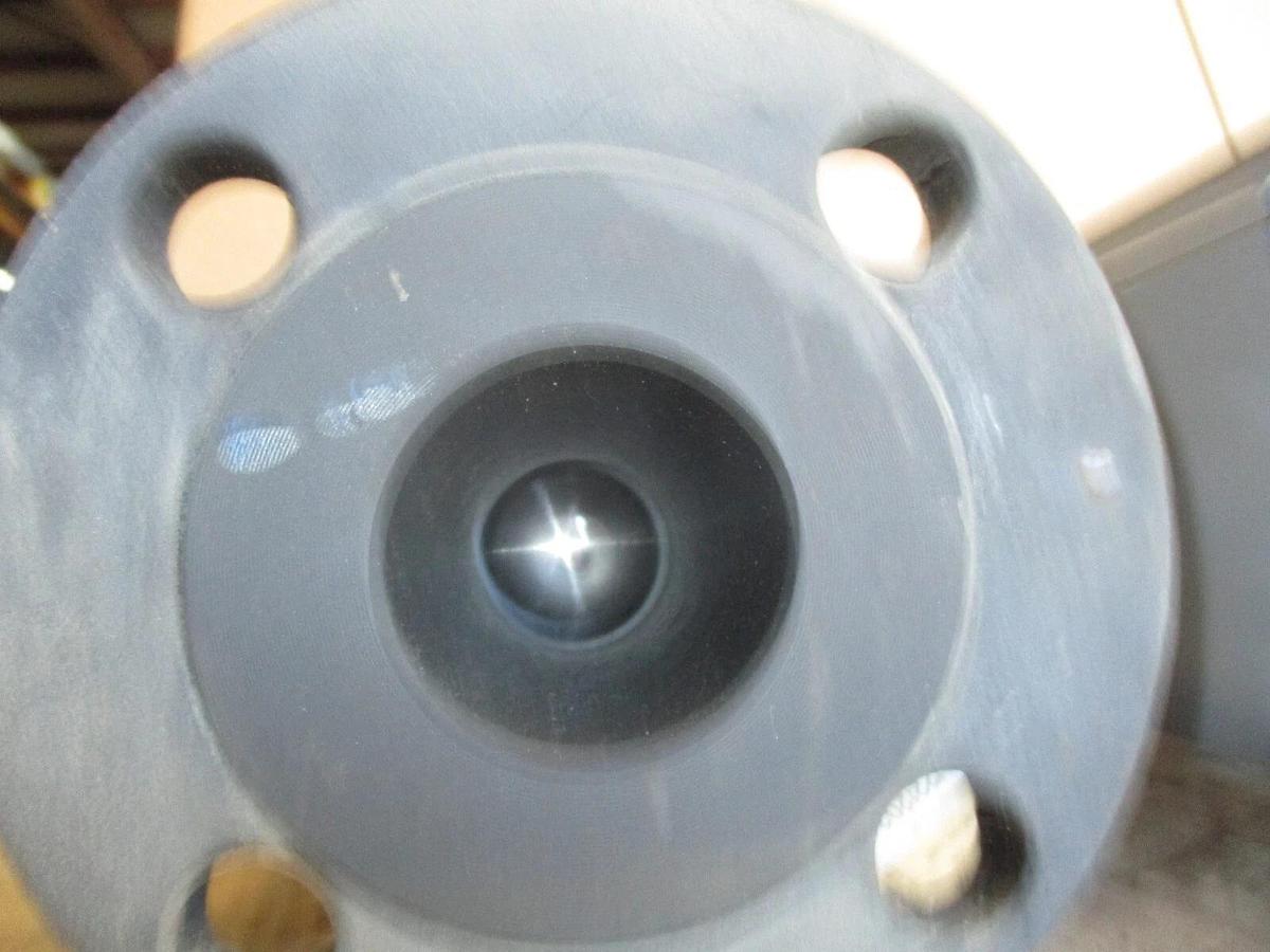 Used JAMESBURY 2" STEEL BALL VALVE W/ ACTUATOR, #67234J NEW (WEATHERED)