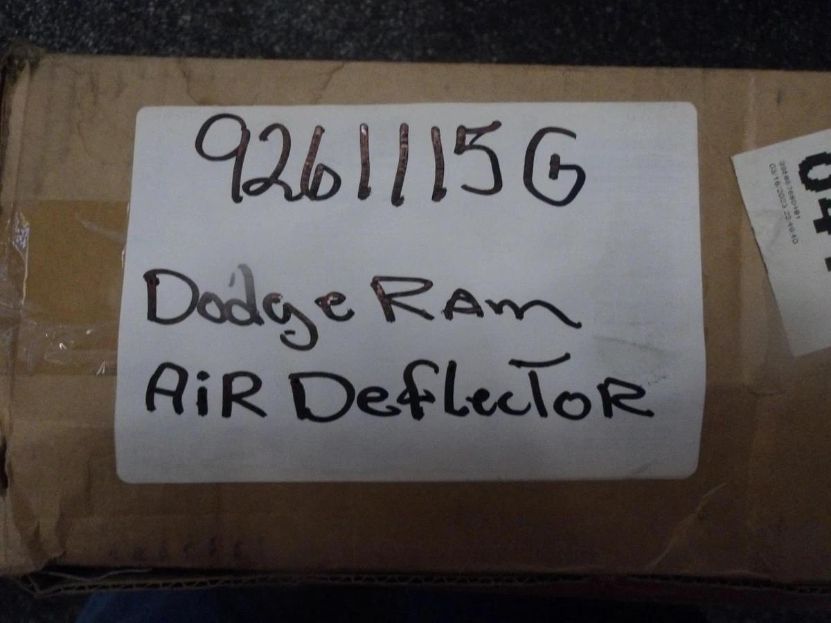 Used MOPAR 82213793 FRONT AIR DEFLECTOR CHROME, #9261115G NIB (AS IS)