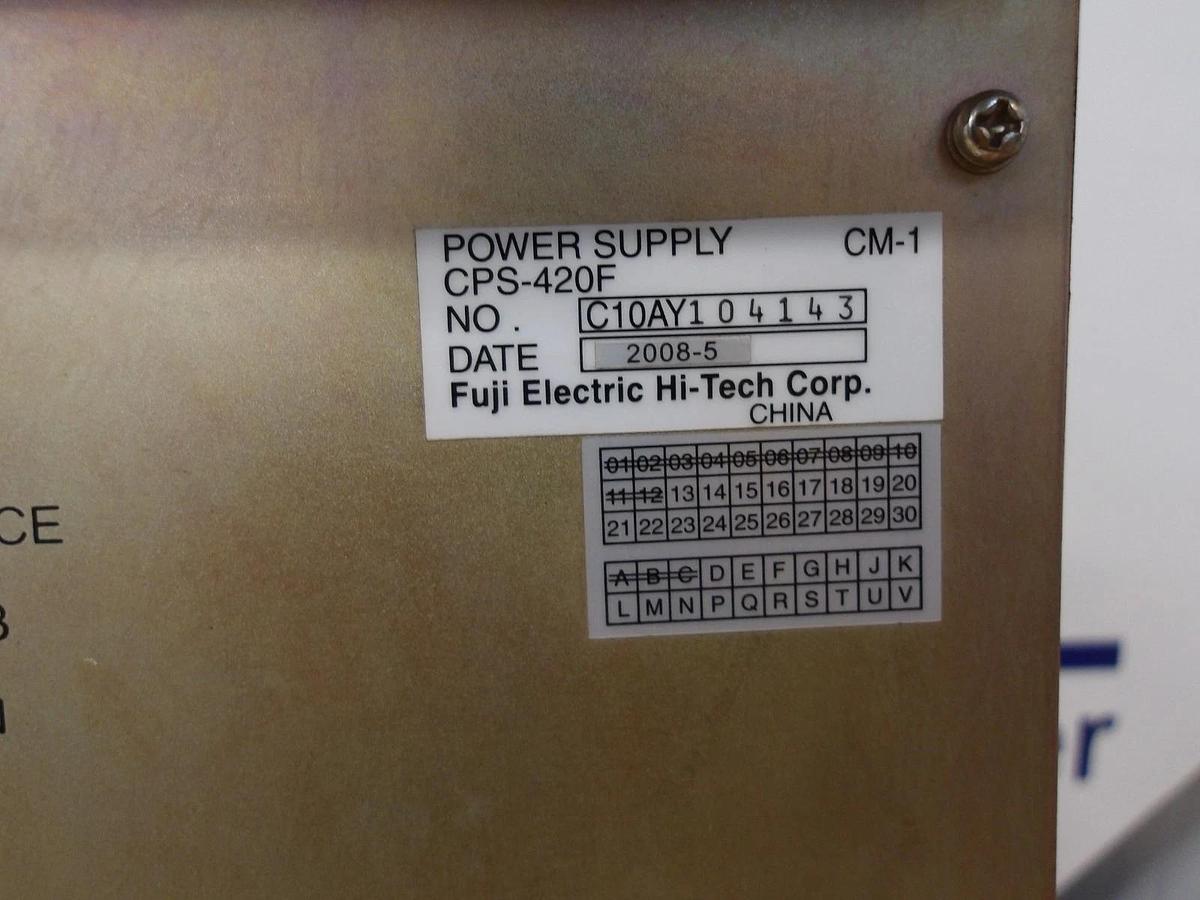 Used YASKAWA NX100 ROBOT RACK W/ 4 CARDS, CPS-420F, #1219156G USED
