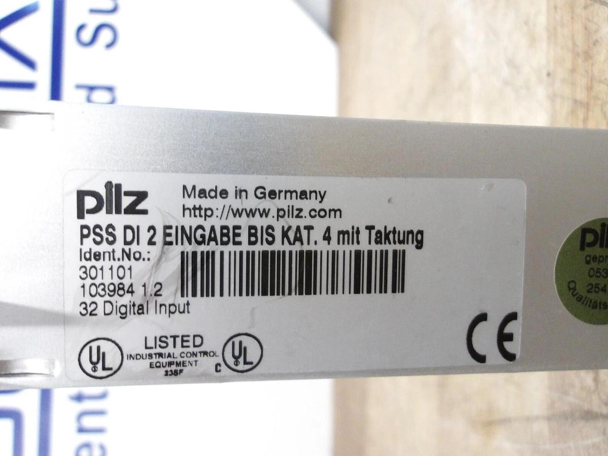 Used PILZ PSSD12 EINGABE BIS KAT.4 MODULE, #65810G USED