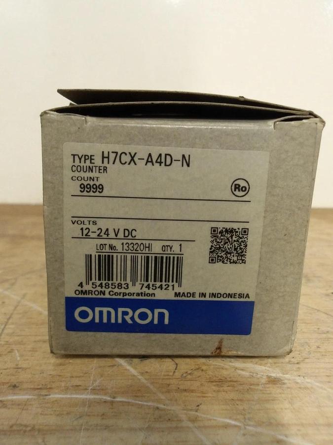 OMRON H7CX-AD40-N COUNTER 12-24 V, #522227G NIB