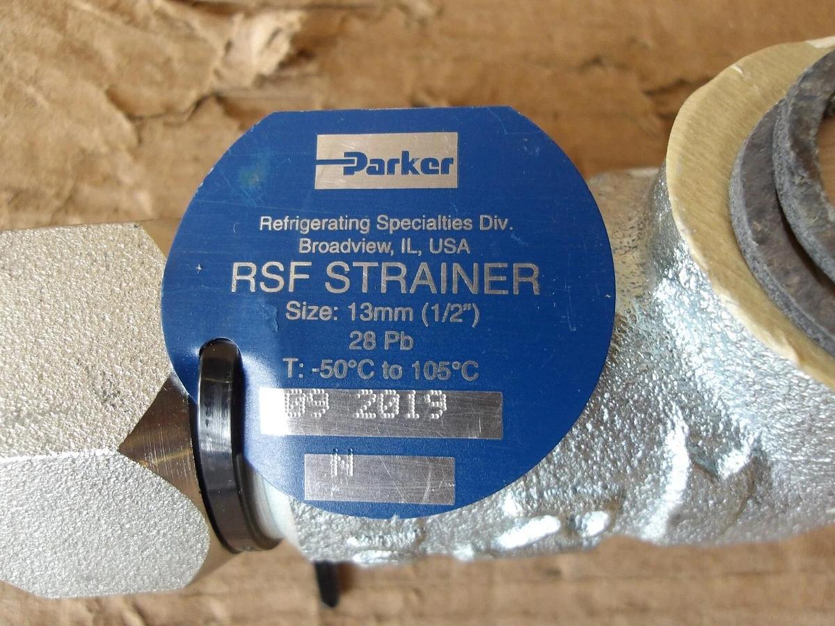 Used PARKER 31S226 RSF STRAINER REFRIGERANT 1/2"-13MM, #9111145G NEW