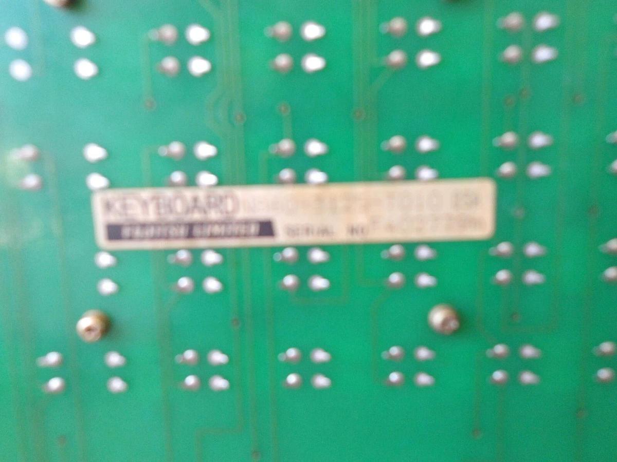 Used FANUC A02B-0084-C092 OPERATOR KEYPAD & SCREEN N860-3125-T010/03A, #11111000G