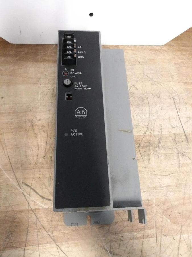Used ALLEN BRADLEY 1771-P7/8 POWER SUPPLY, 120-220 V, #919208G PARTS ONLY