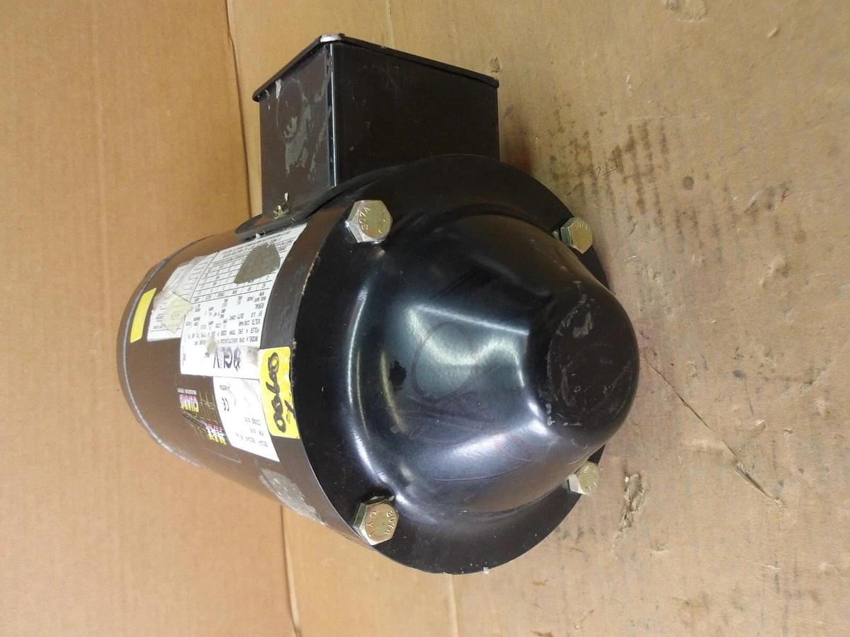 Used GL&V 1 HP MAXGUARD MOTOR, FR 56C, 460-230 V, 1750/3505 RPM, #11141010G NEW