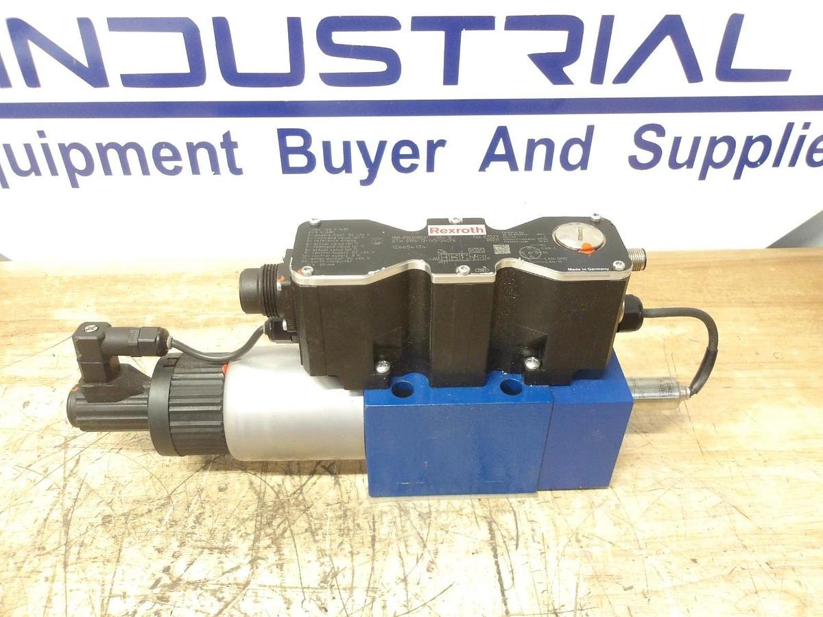 Used REXROTH R901098537 PROPORTIONAL DIRECTIONAL VALVE, #428312G NEW