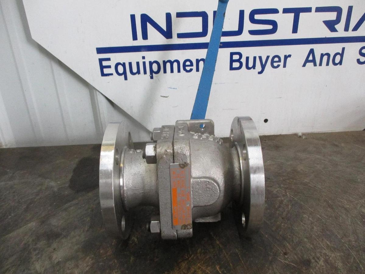 Used VELAN 2" STAINLESS BALL VALVE, #35249J NEW