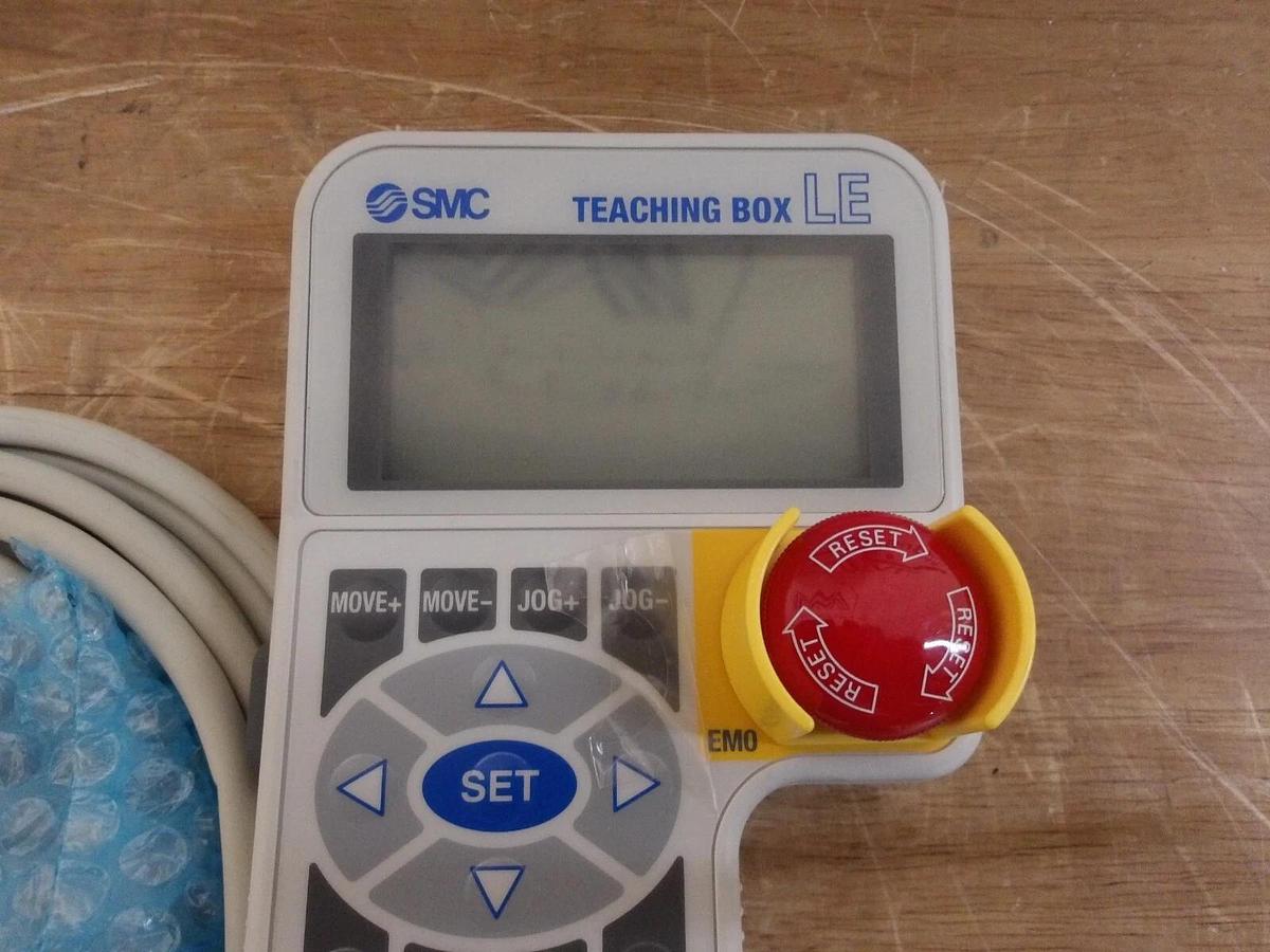 Used SMC LEC-T1-3EGS TEACHING BOX LE, 24 V, #2121035G NEW