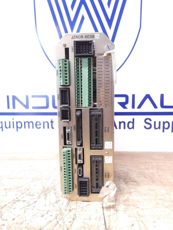 Used YASKAWA JZRCR-XC002B DUAL CHANNEL I/O CONTROLLER, #17805G USED
