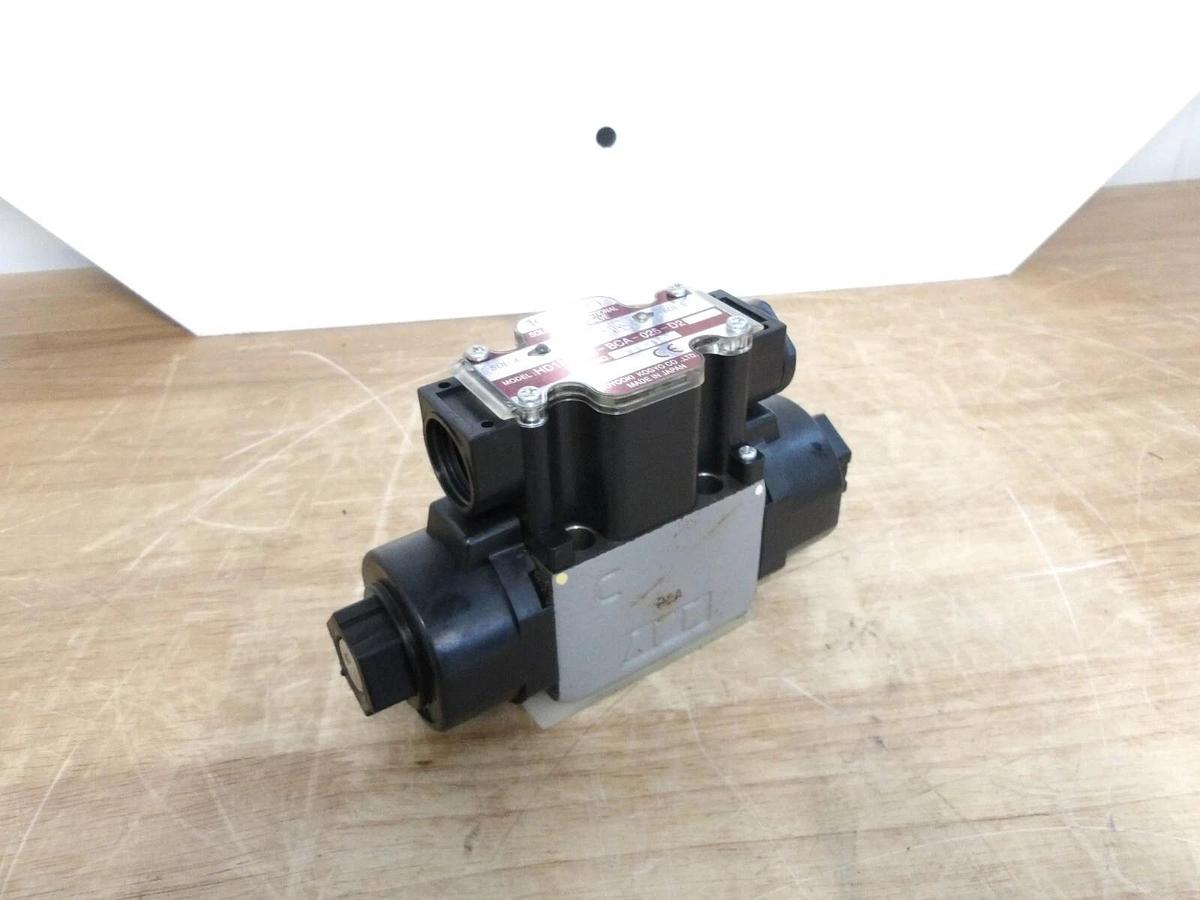Used TOYOOKI HD1N-3W-BCA-025-D2 SOLENOID DIRECTIONAL VALVE, #228157G NEW