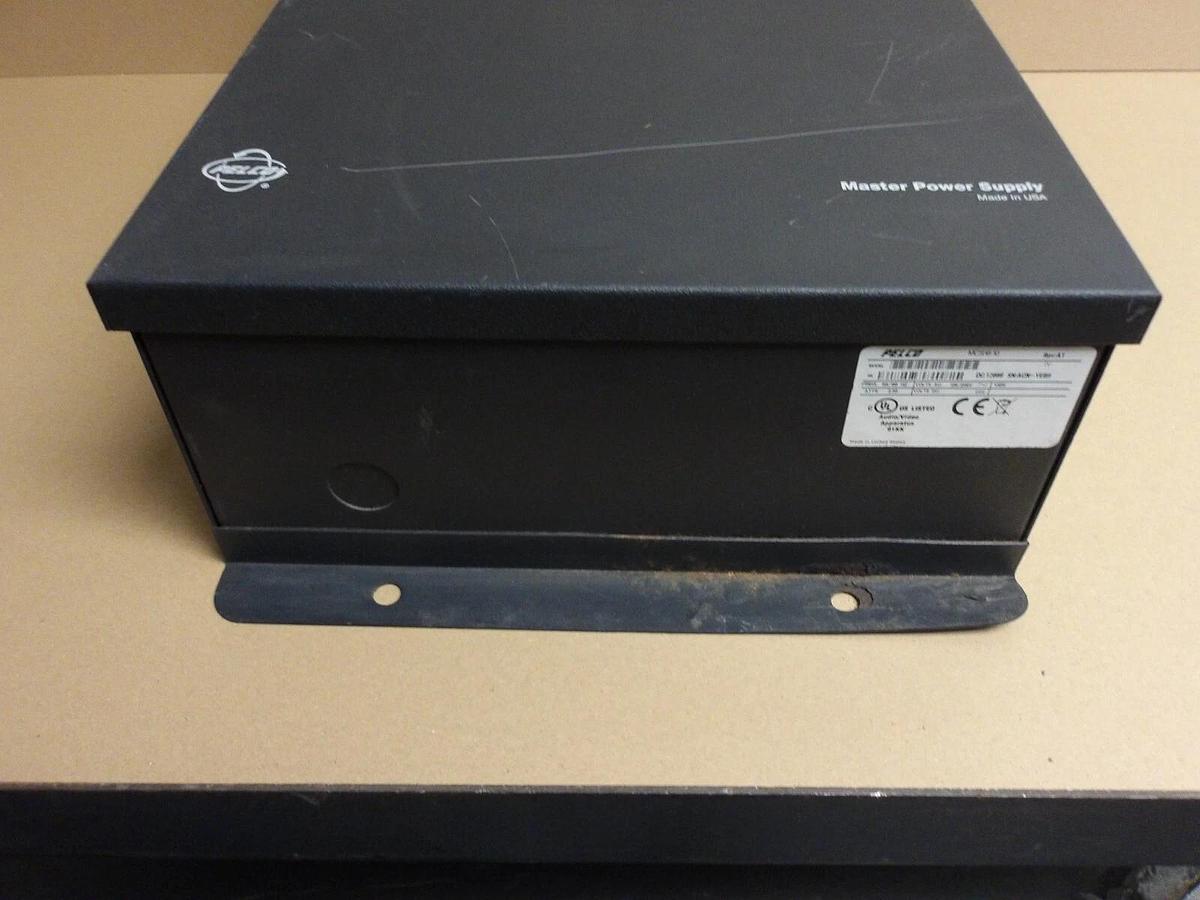 Used PELCO MCS16-10 MASTER POWER SUPPLY 120/240 V, #415327G NEW
