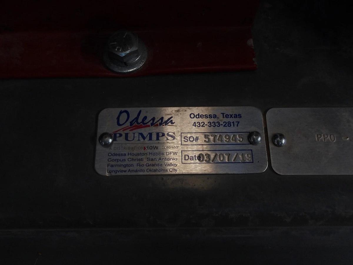 Used ROPER 1-1/2" PUMP W/ 5 HP MOTOR, #11111140GJW NEW