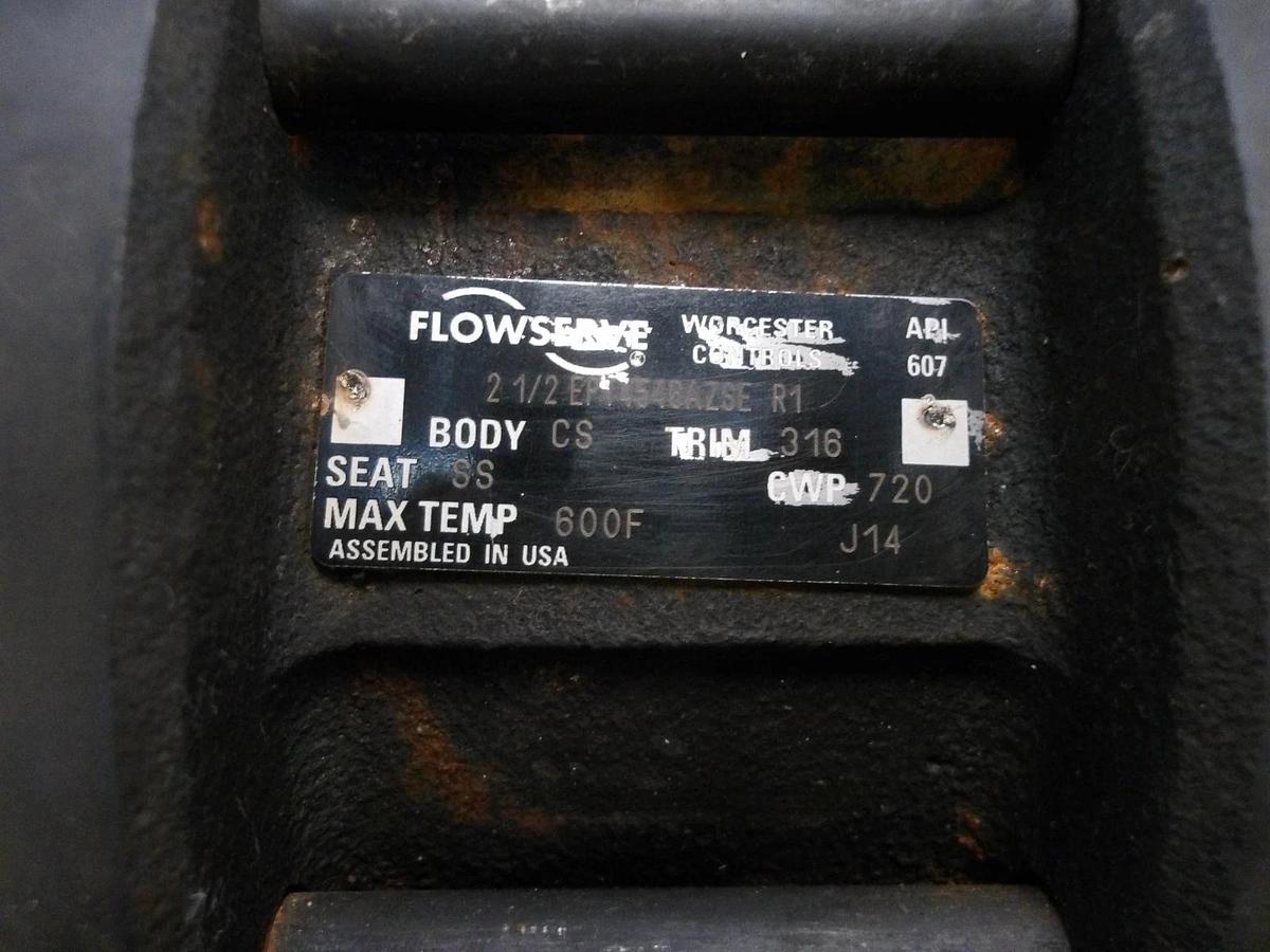 Used FLOWSERVE 2-1/2" BALL VALVE 150, #541213G NEW
