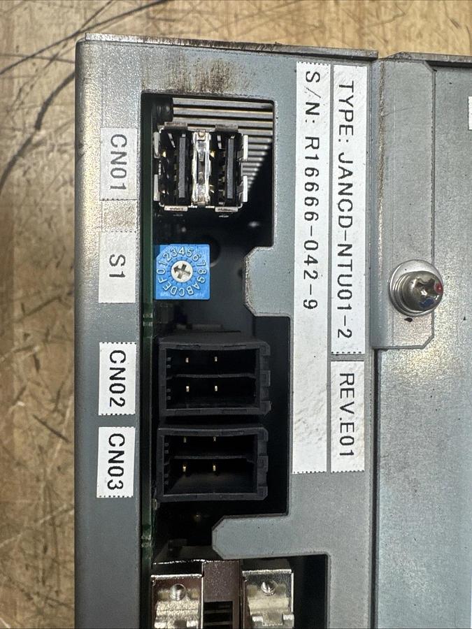 Used Yaskawa Electric JZRCR-NTUO2E-2 Power Supply. Used Take Out, #1216923P