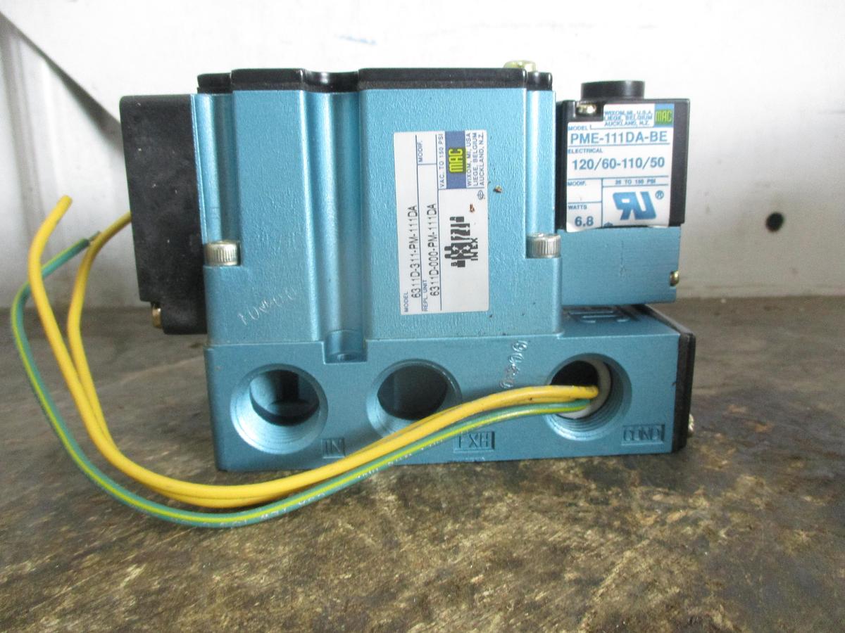 MAC 6311D-311-PM-111DA SOLENOID VALVE