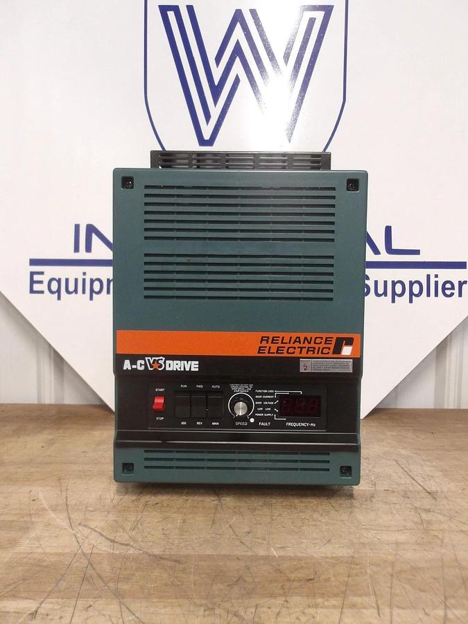 Used RELIANCE 5HP A-C VS DRIVE 1AC2105, 6.6 KVA, 200-230 V, #10281230G NEW