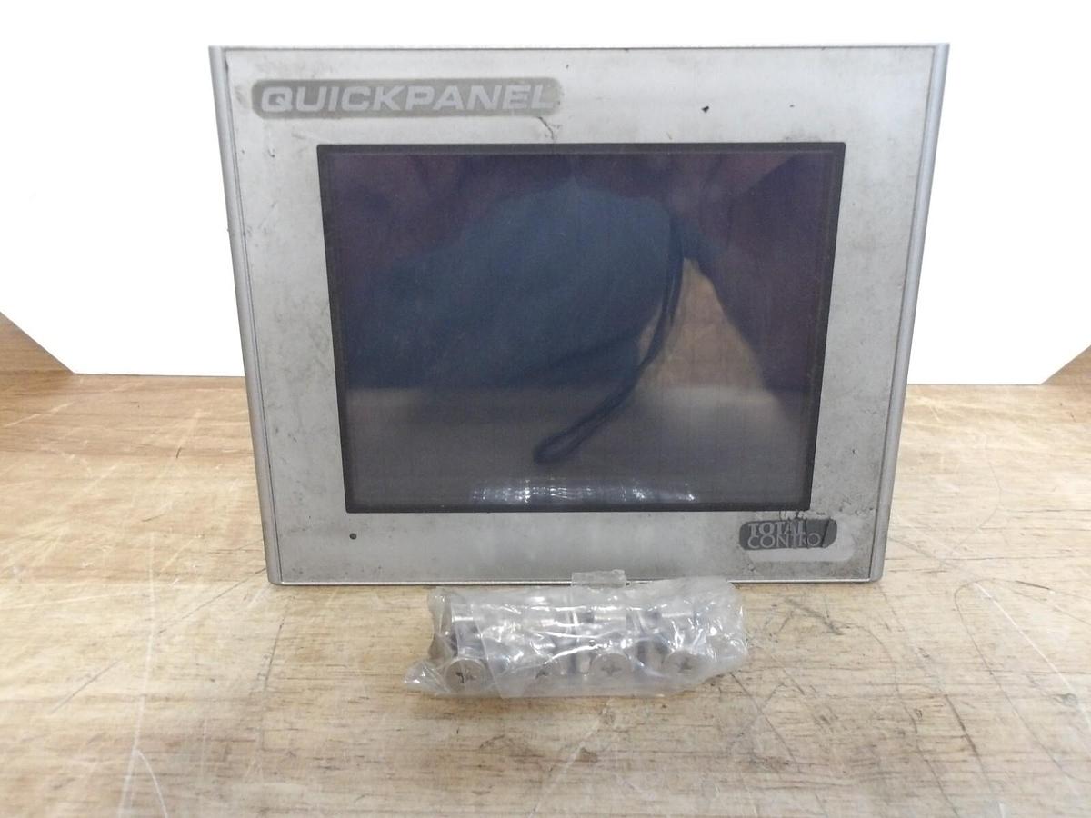 Used TOTAL CONTROL CQPKSTDN0000-A QUICK PANEL, 24 V, #421 REMANUFACTURED