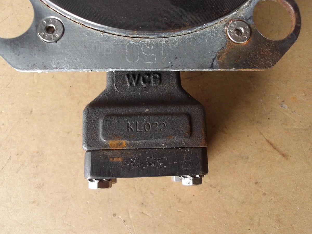 Used KEYSTONE 3" STEEL BUTTERFLY VALVE, #314335G NEW