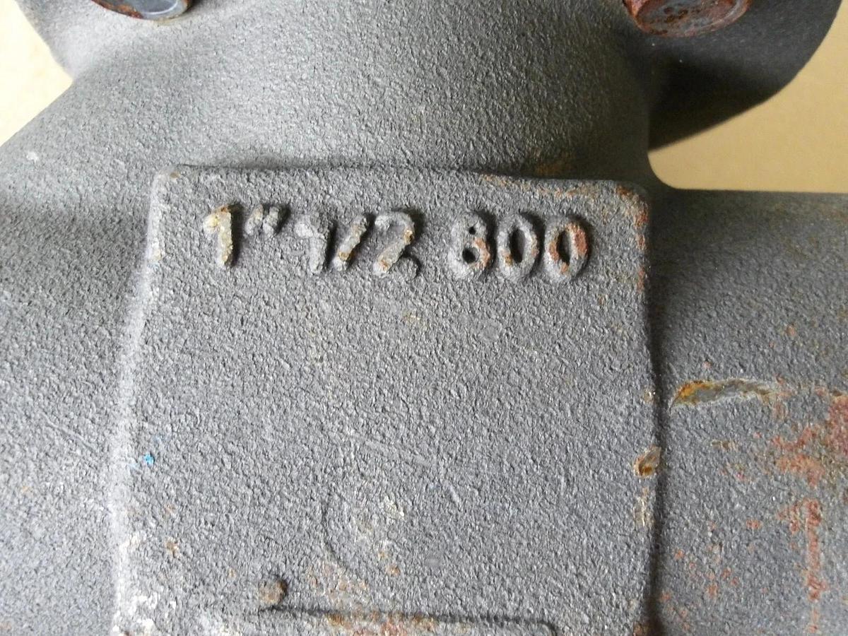 Used VOGT 1-1/2" FORGED STEEL GLOBE VALVE SW12111 #619945G NEW
