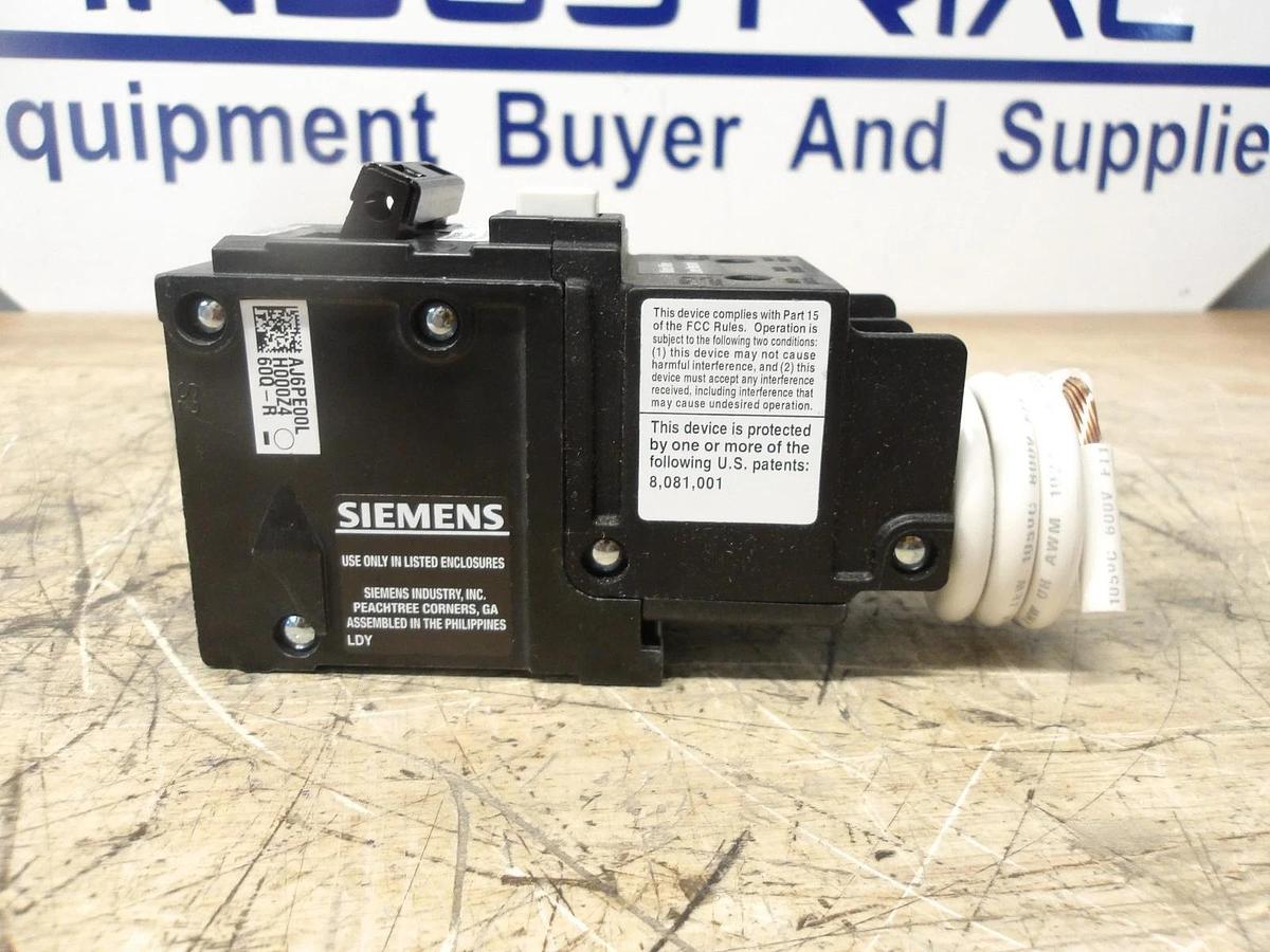 SIEMENS 60 AMP GROUND FAULT BREAKER 120/240 V, #7201156G NIB