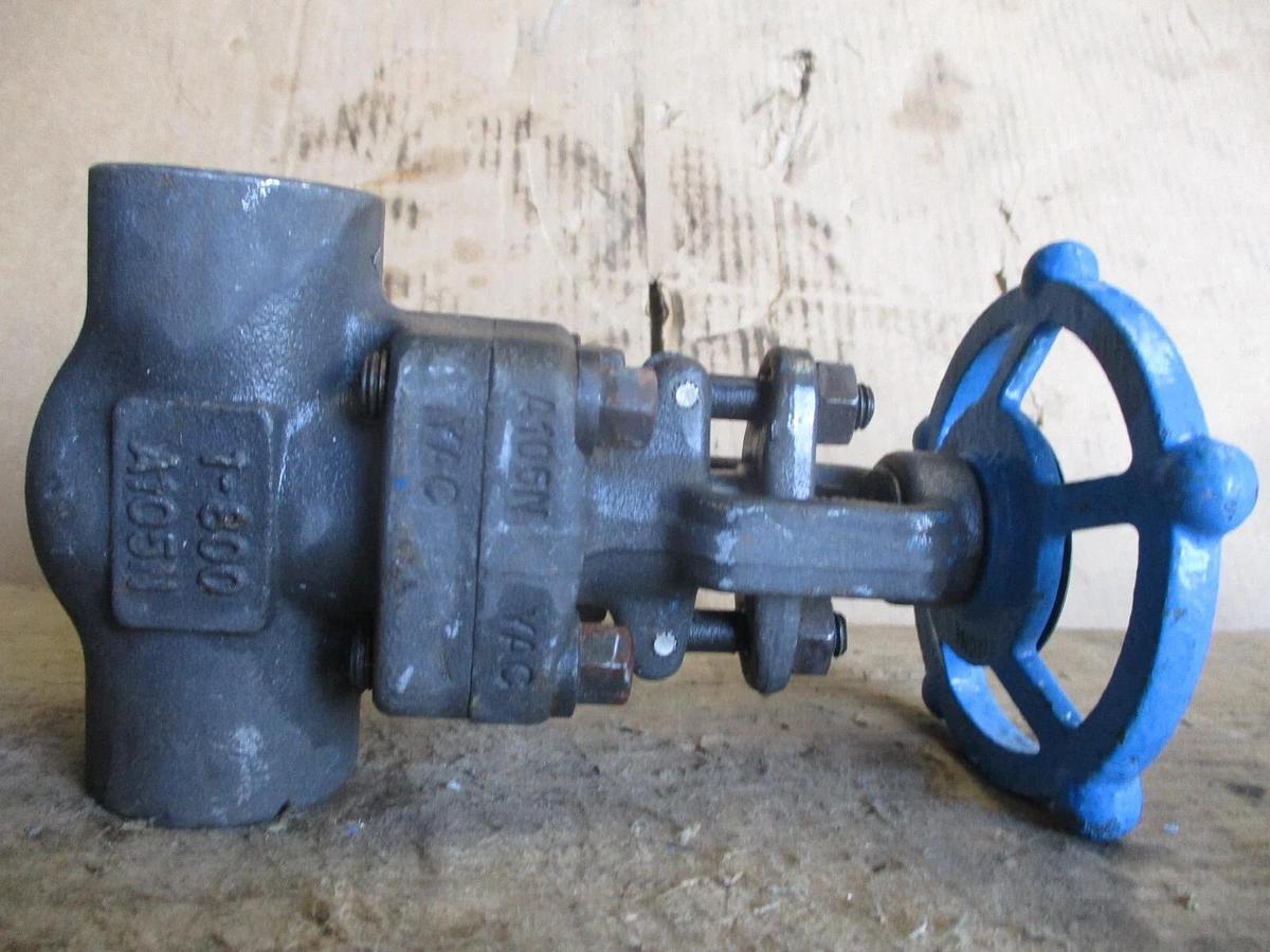 Used OVC 1" IRON GATE VALVE, #78926J NEW