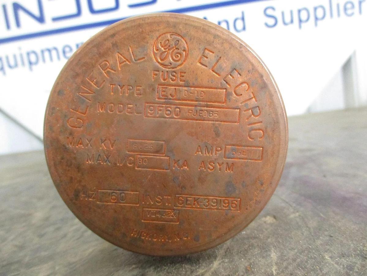 GE 8.25 KV FUSE 9F60, #33324J NIB