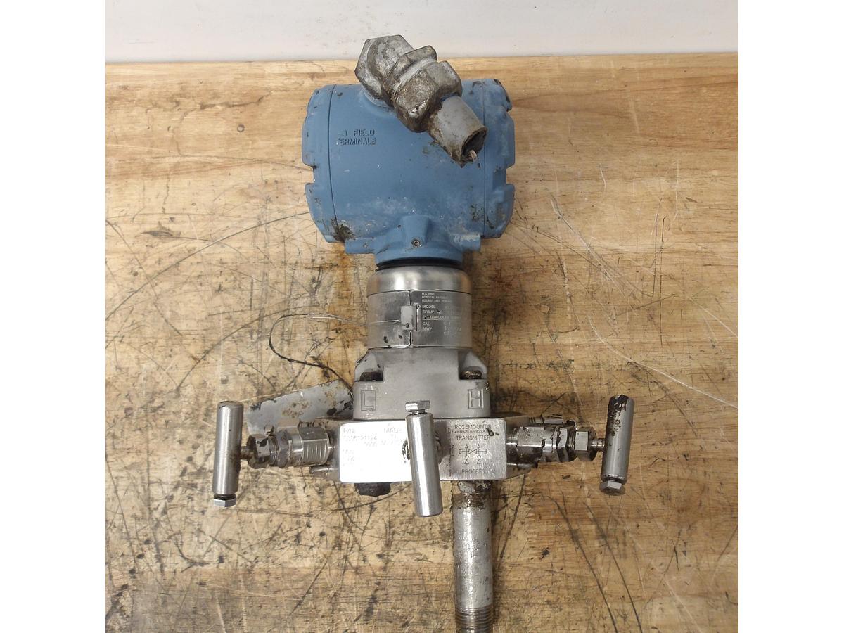 Used ROSEMOUNT 3051 PRESSURE TRANSMITTER