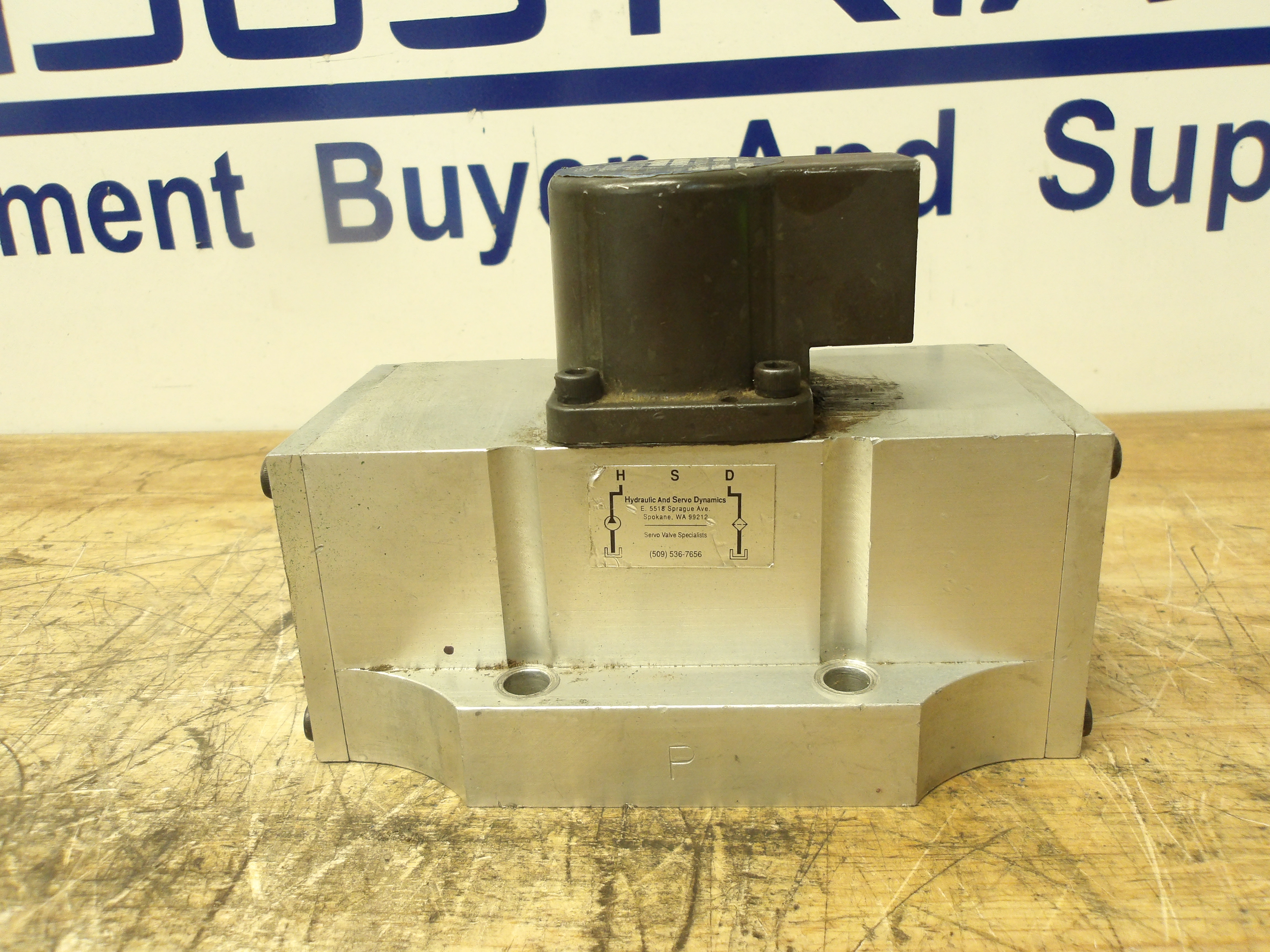 Used ATCHLEY 242-104 SERVO VALVE, #831853G PARTS ONLY