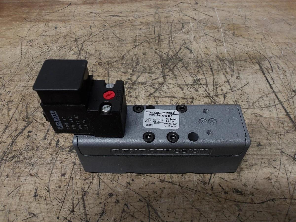 AVENTICS R432006435 PNEUMATIC SOLENOID DIRECTIONAL VALVE, #561008G NIB
