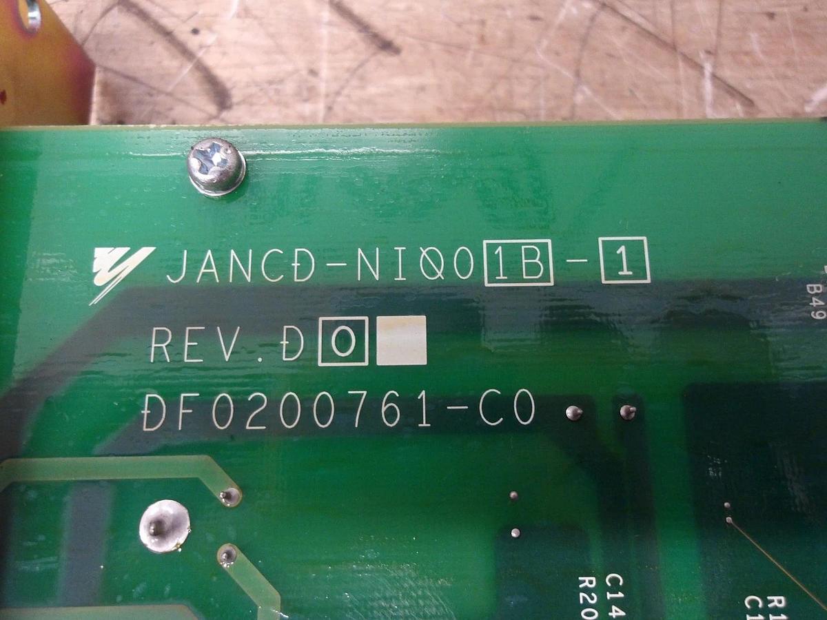 Used YASKAWA NX100 ROBOT CONTROL MODULE JZNC-N1F01B-1, #1219828G USED