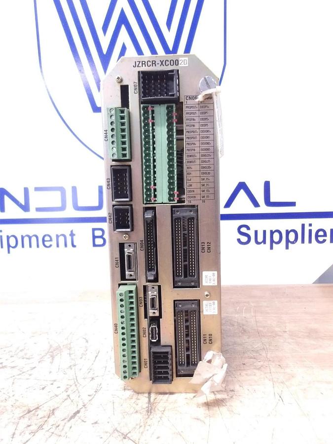 Used YASKAWA JZRCR-XC002B DUAL CHANNEL I/O CONTROLLER, #17805G USED