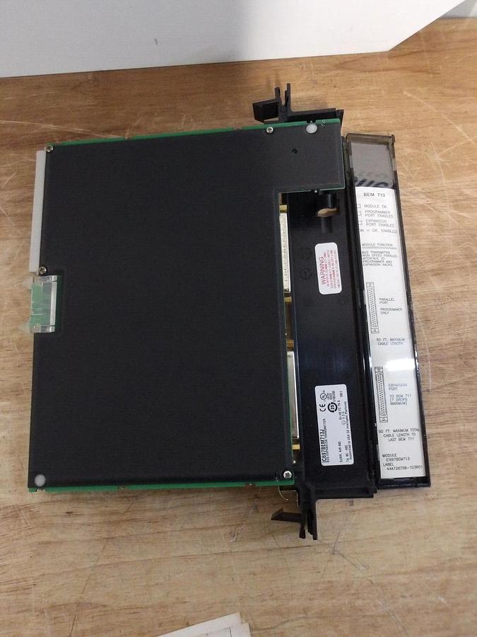 Used GE FANUC 1C697BEM713J BUS TRANSMITTER MODULE, #324936G NEW