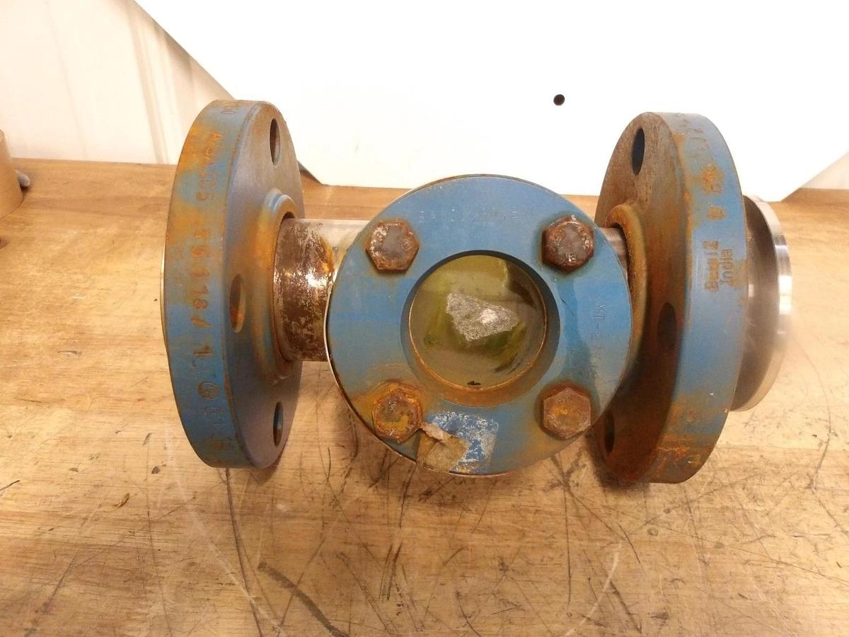 Used CYCLOPS 2" FLANGED SIGHT GLASS, #1021008G USED