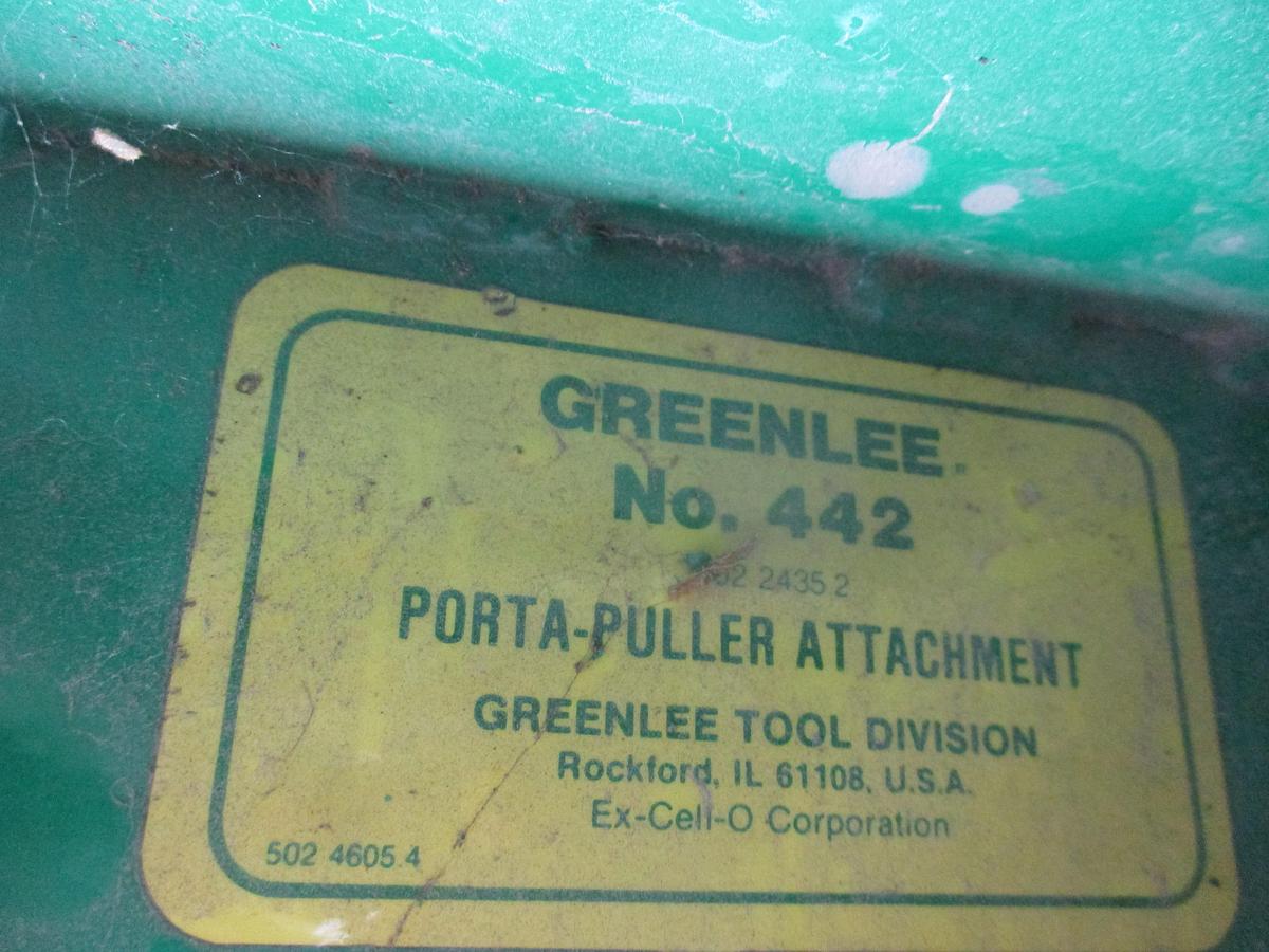 Used GREENLEE EQUIPMENT