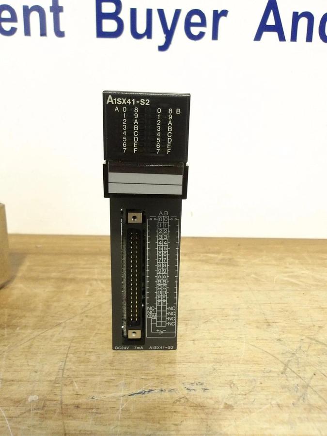 MITSUBISHI A1SX41-S2 INPUT MODULE, #52113G NIB