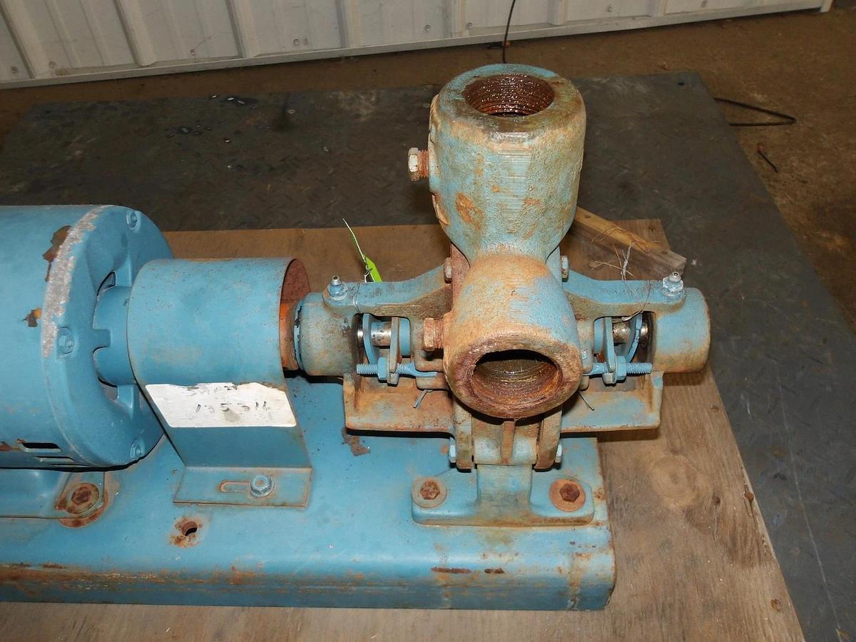 Used AURORA 1-1/2" PUMP H4BF W/ 1 HP MOTOR, #8111038G USED