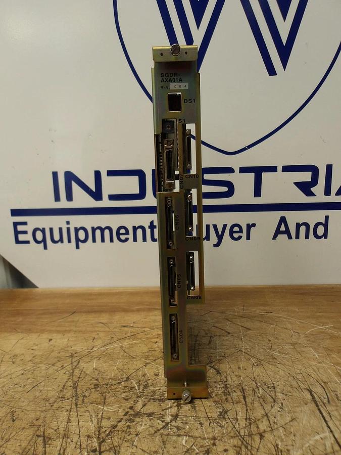 Used YASKAWA SGDR-AXA01A SERVO AXIS, #1219930G USED