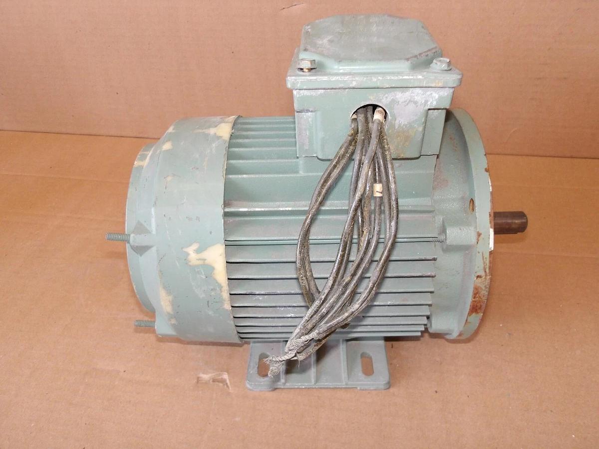 Used LEROY - SOMER POWERBLOC .33 HP MOTOR, FR LS56C, 1730 RPM, #1126110G USED