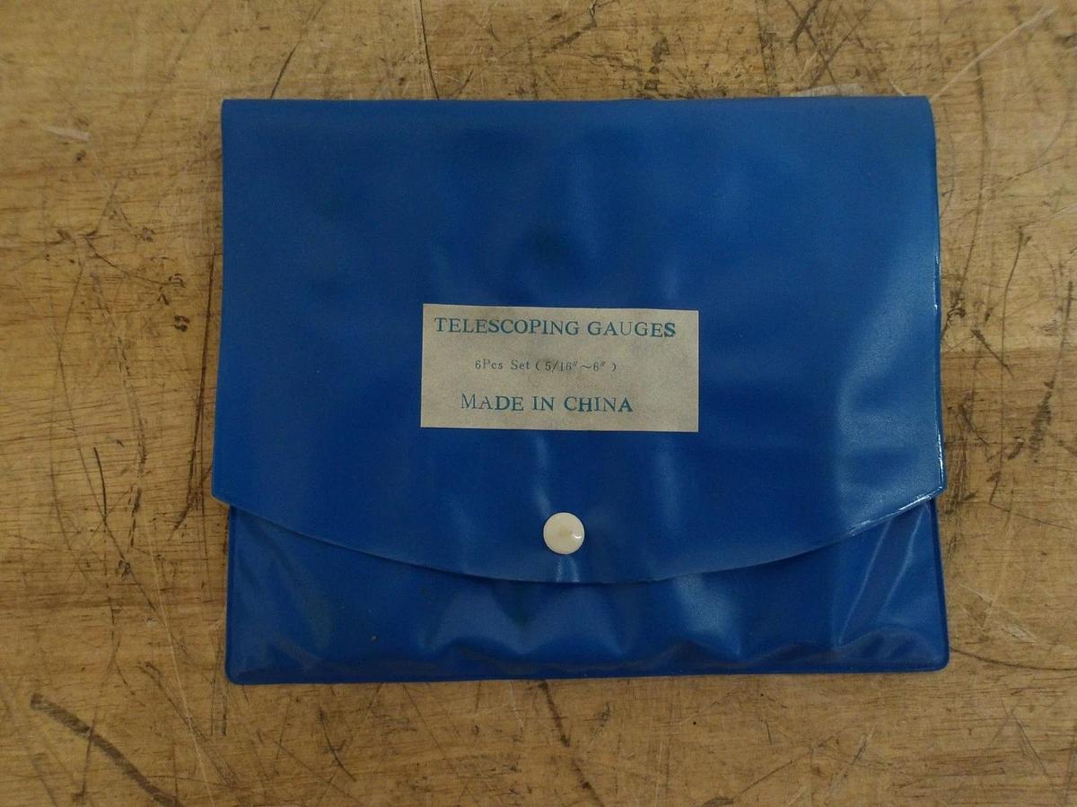 Used TELESCOPING GAUGE 5/16" - 6" (6PC SET) #813156G USED