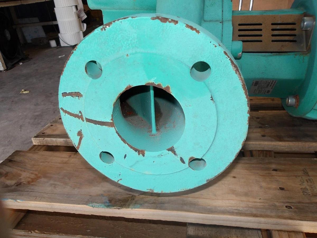Used WILO 3" PUMP W/ 7.5 HP MOTOR, #1111045G NEW