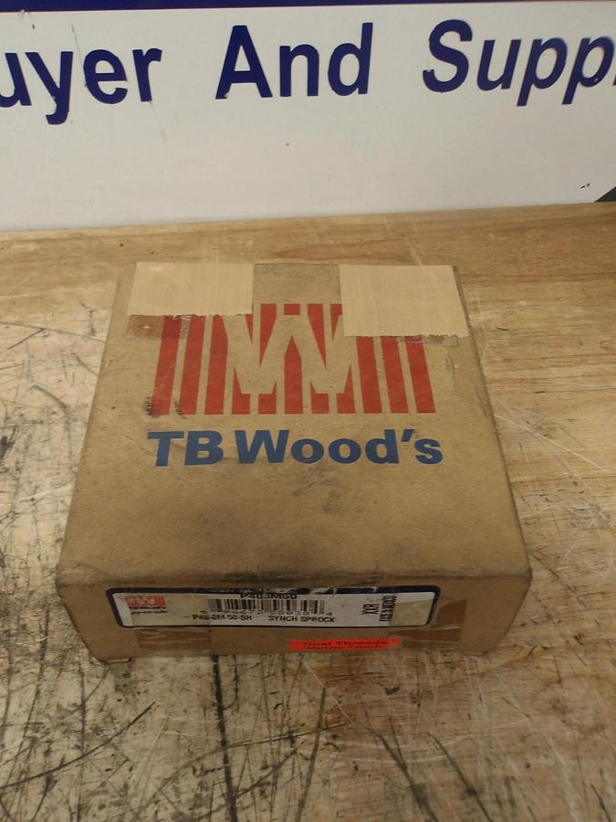 TB WOODS P40-8M-50-SH TIMING BELT SPROCKET, #8131050G NIB