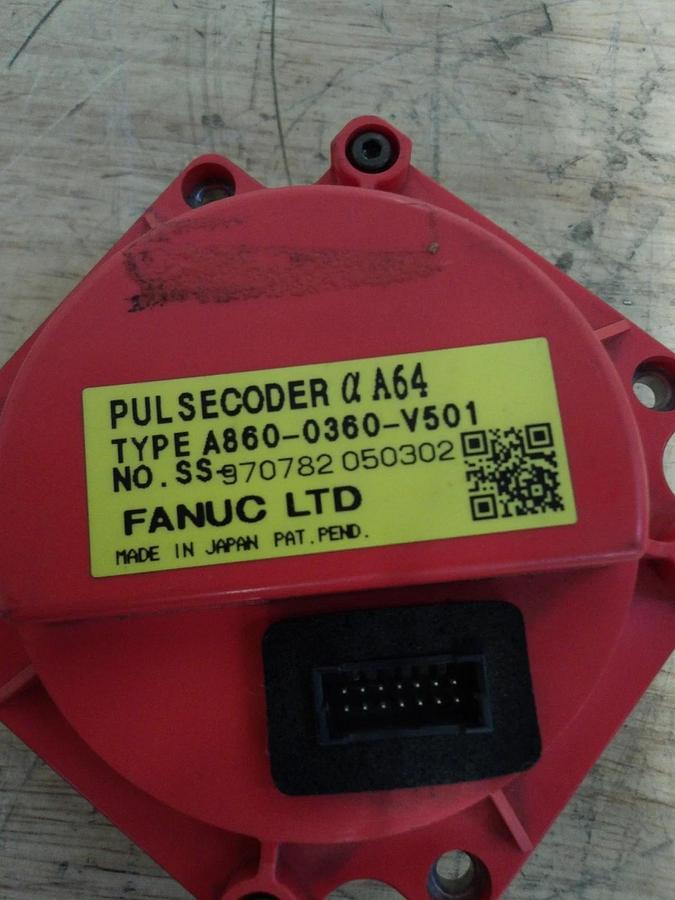 Used FANUC A860-0360-V501 PULSECODER, #6161040G USED