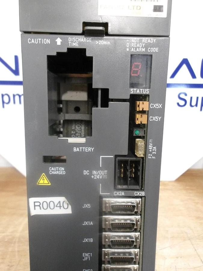 Used FANUC A06B-6097-H201 SERVO AMPLIFIER, #4251153G REMANUFACTURED