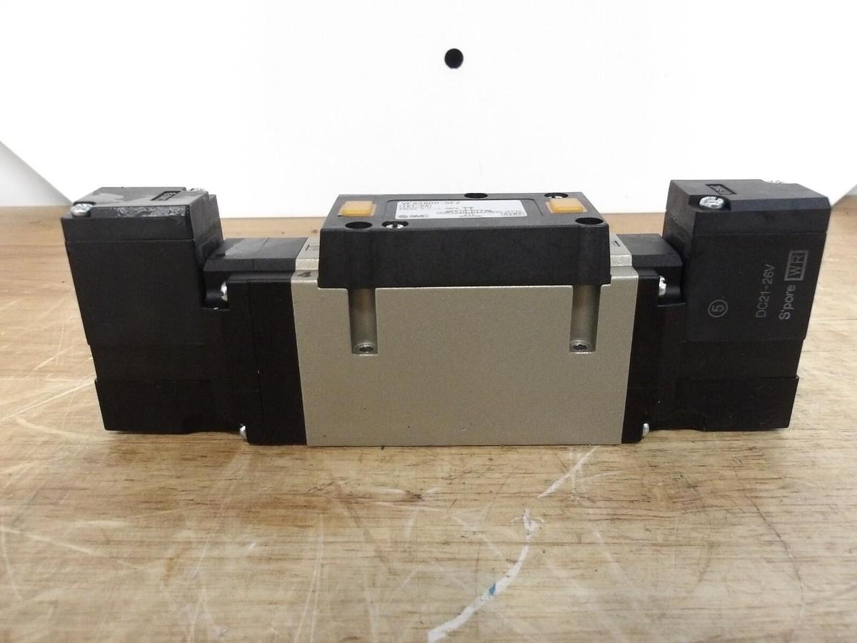 Used SMC VFS3600-5FZ PNEUMATIC SOLENOID VALVE, #371053G NEW