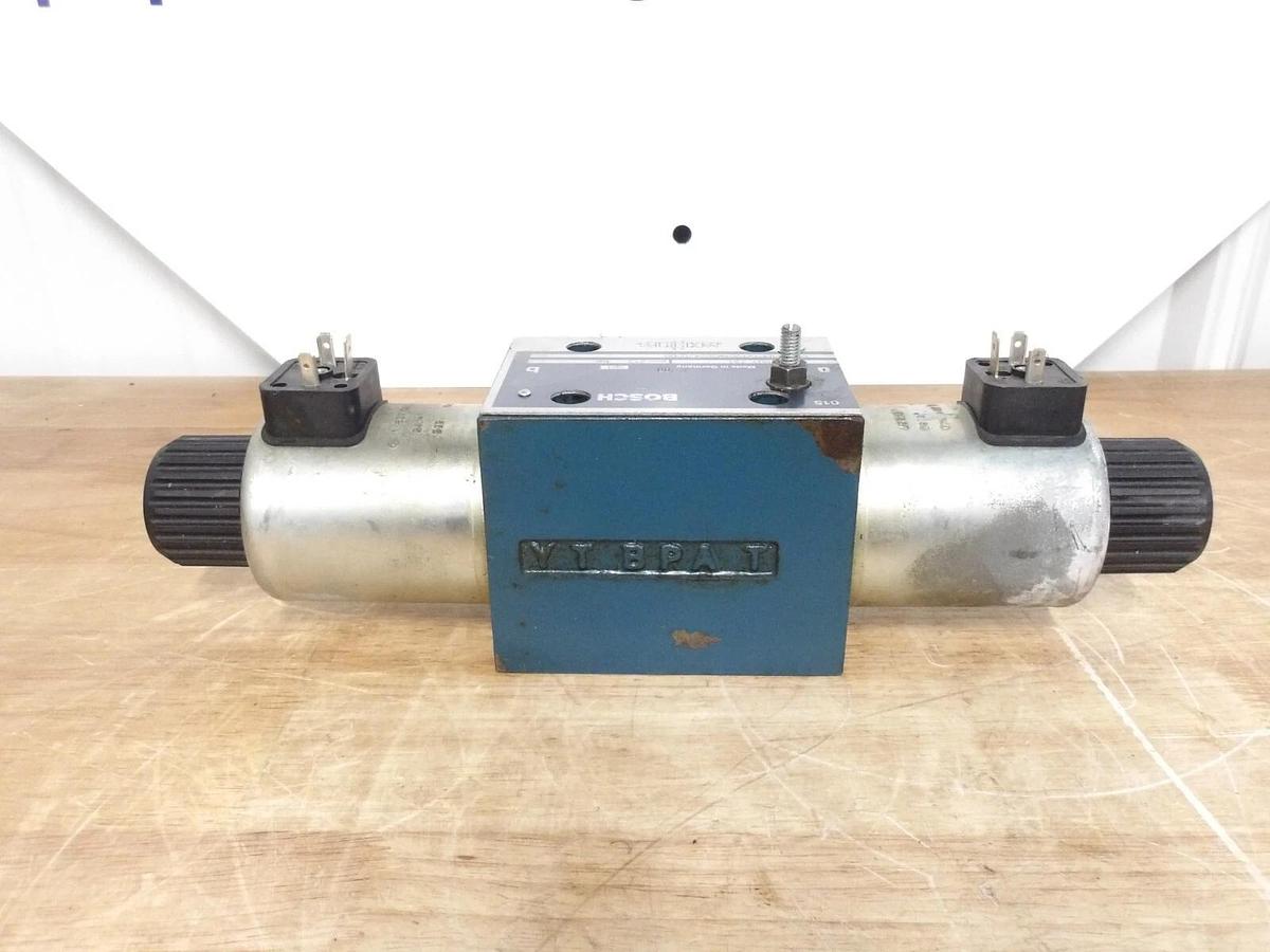 Used BOSCH 081WV10P1V1004W5024/0000 HYDRAULIC SOLENOID VALVE, #361130G NEW