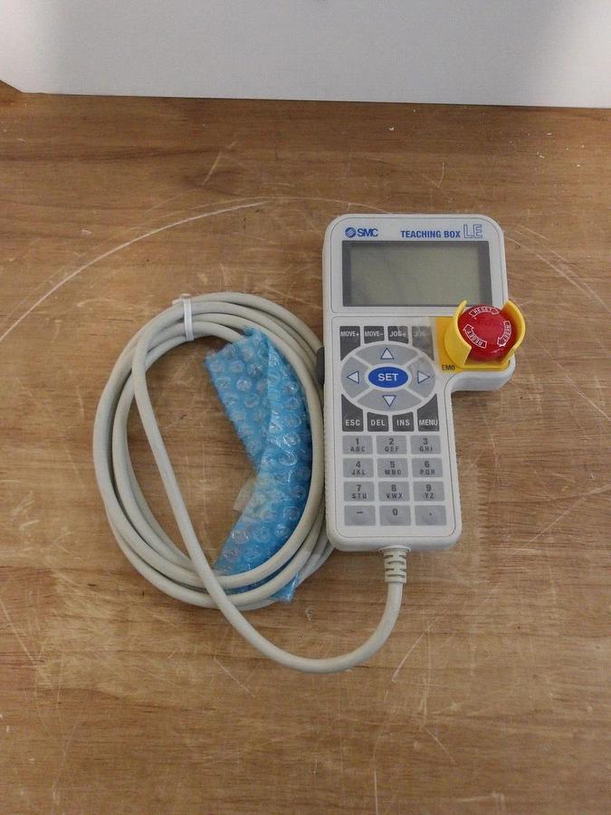 Used SMC LEC-T1-3EGS TEACHING BOX LE, 24 V, #2121035G NEW