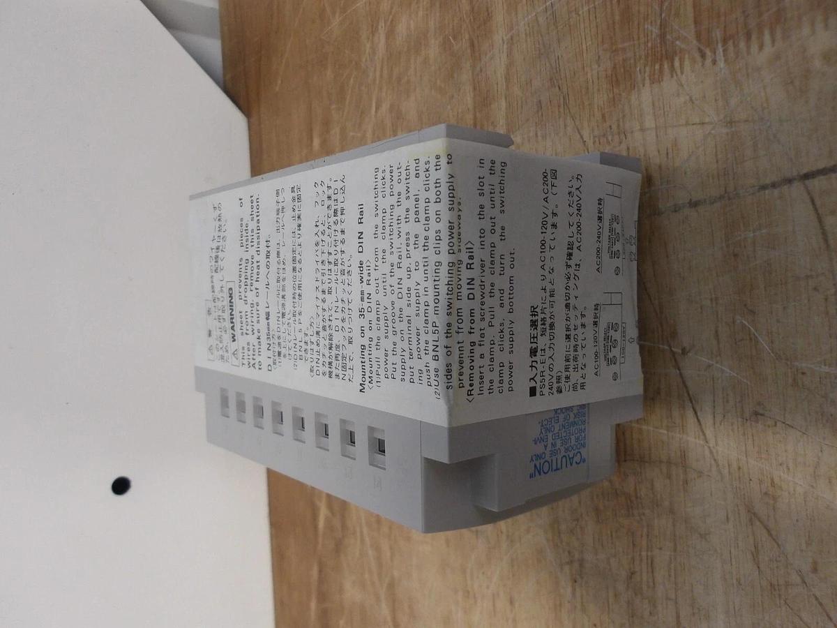 Used IDEC PSS4-E24 OUTPUT POWER SUPPLY 100 W, 24 V, #321240G NEW