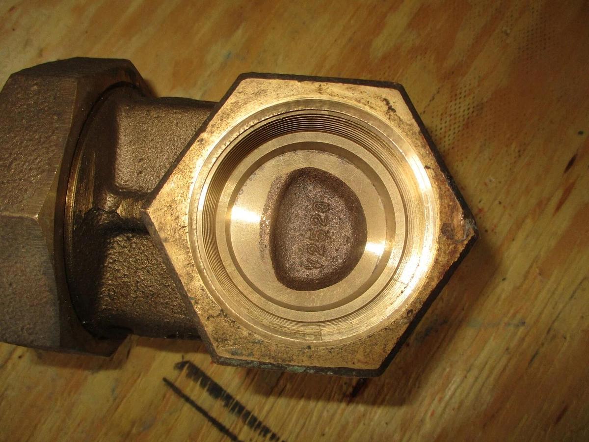 Used POWELL BRONZE 2" WHITE STAR GATE VALVE, #117213J NEW