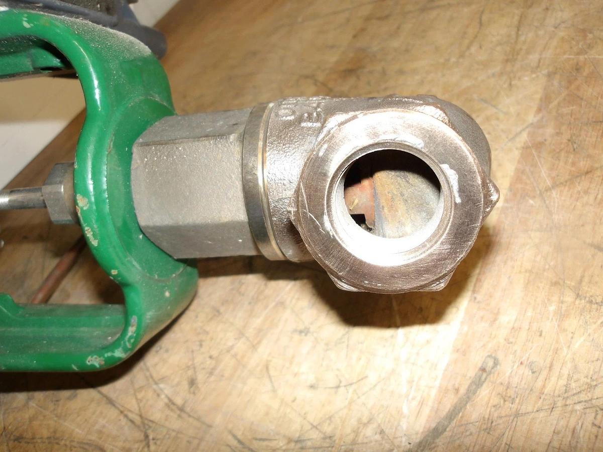 Used FISHER 3/4" BRASS CONTROL VALVE 32.24588, #101217G USED