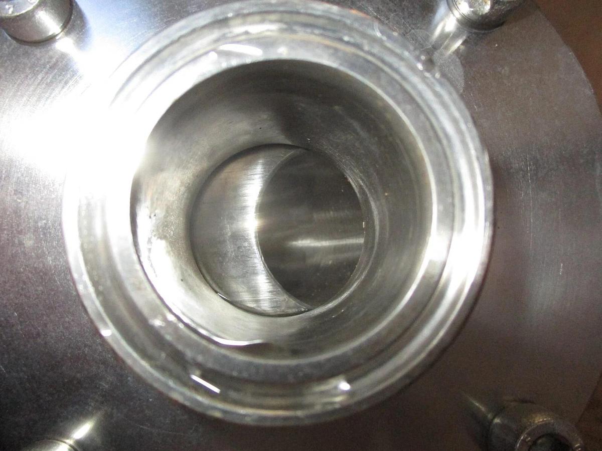 Used HYGIENIC PIGGABLE 3-WAY STAINLESS 1-1/2" DIVERTER VALVE W/ ACTUATOR, #971041J